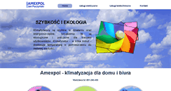 Desktop Screenshot of amexpol.pl
